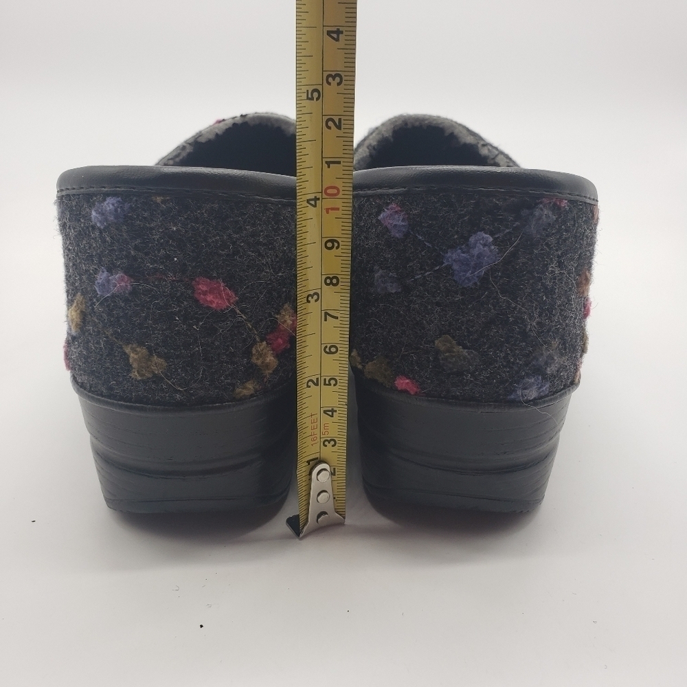 Dansko Multicolor Wool Clogs - Picture 10 of 11